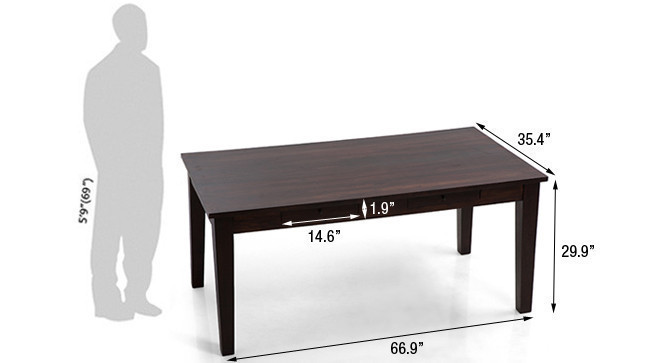 Landscape Storage Dining Table